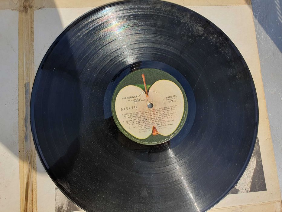 Винилы пластинки the beatels produced by george martin