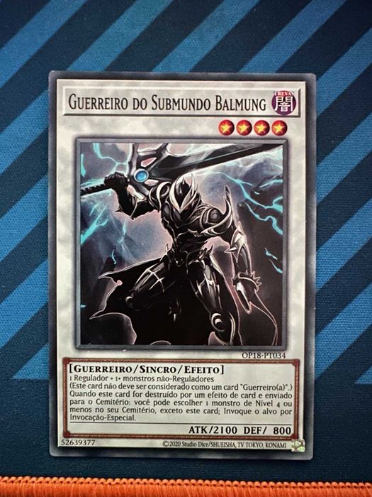 Yu-Gi-Oh! OTS Tournament Pack 18 - Guerreiro do Golpe Negro e Balmung