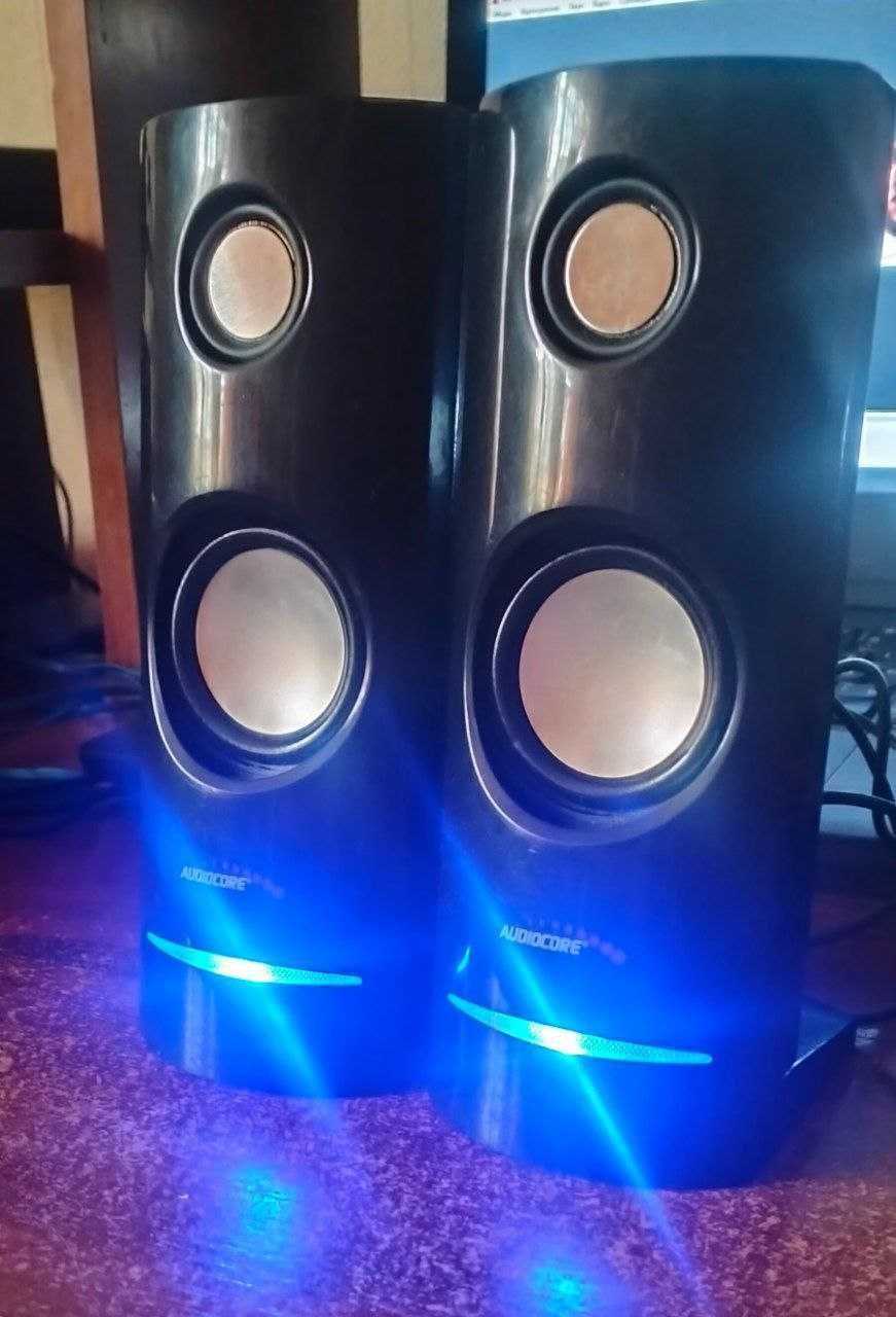 Комп'ютерні колонки з підсвіткою Audiocore AC860