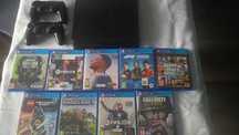 PlayStation 4 Slim 500GB + 9 gier + 2 pady — idealny zestaw!