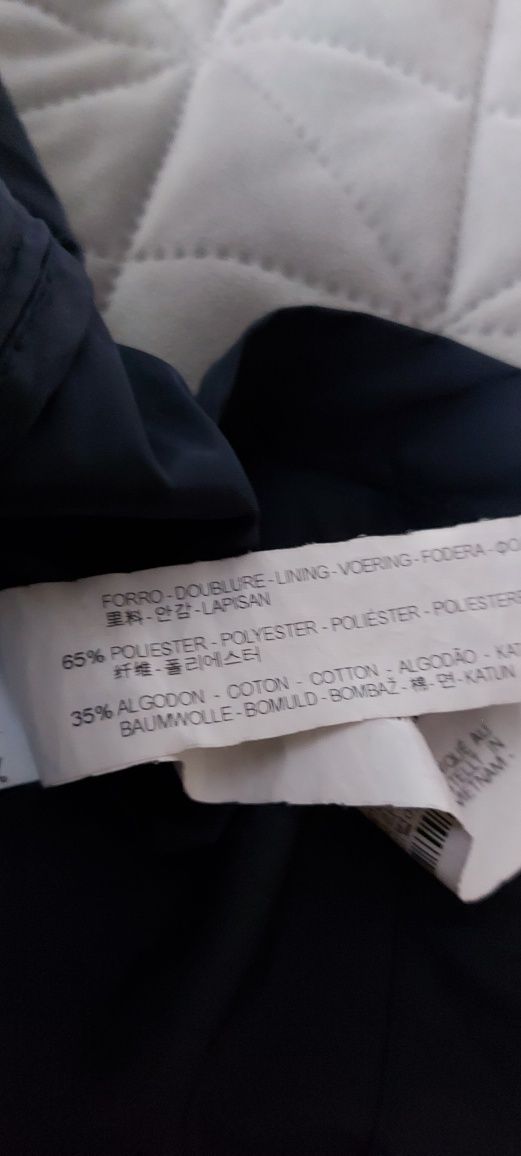 Granatowa kurtka przejściowa damska Zara rozm S