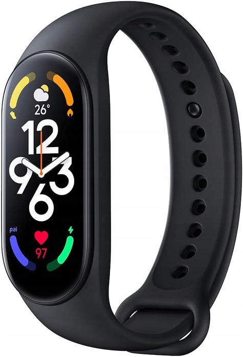 outlet xiaomi mi smart band 7 wristband tracker aktywości czarny opis