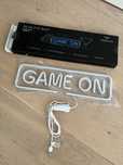 Neon gamingowy LED ścienny GAME ON