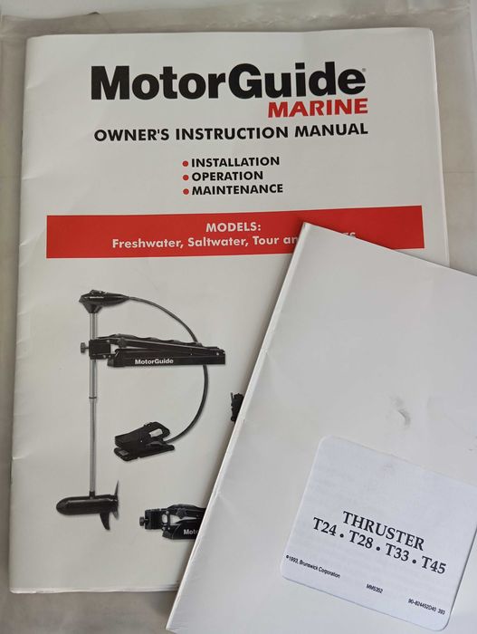 Motor elétrico MOTORGUIDE 30 Lbs para barco