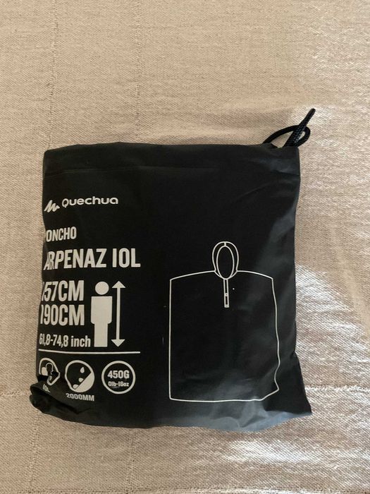Poncho impermeável Arpenaz 10 L Quechua