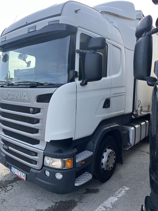 Zestaw Scania R410 firanka mulda Kassbohrer