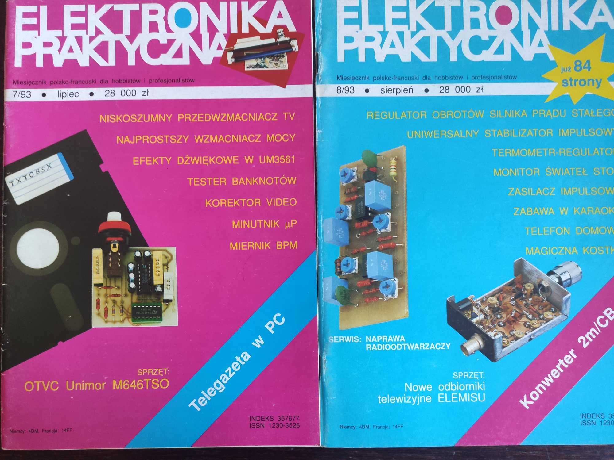 Elektronika praktyczna rocznik 1993