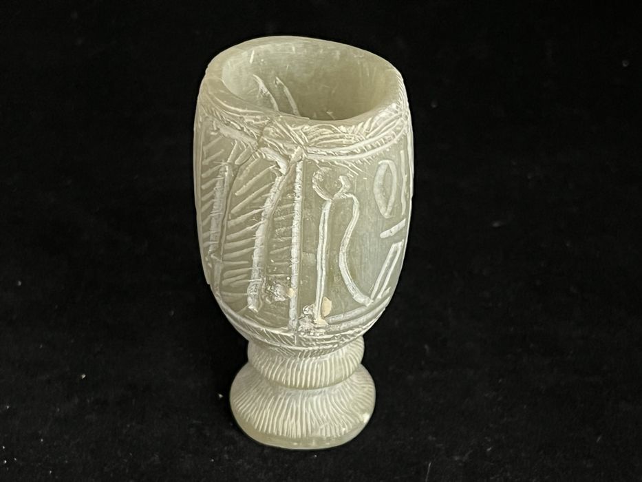 3 peças em (alabastro?) egipcio de coleção