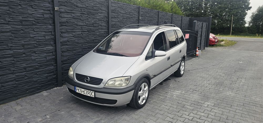 Opel Zafira 7-OSOBOWY 2001r 2.0D z Klimatyzacją i Hakiem holowniczym