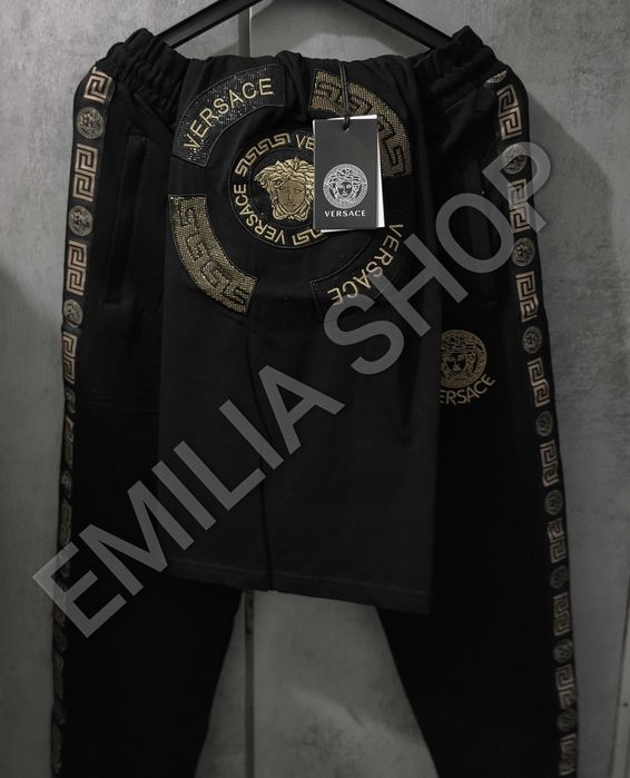 Dres Versace komplet t-shirt spodnie premium haft