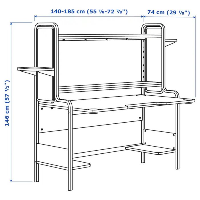 Okazja Biurko Ikea Fredde