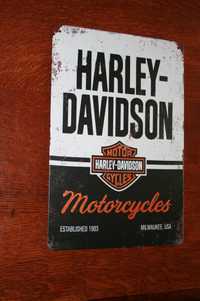 HARLEY DAVIDSON tabliczka metalowa -18