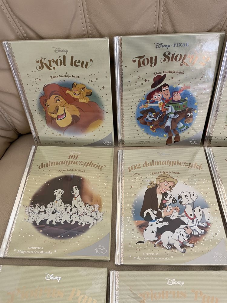 Nowe Złota kolekcja bajek Disney książki Bambi Merida Potwory bajeczki