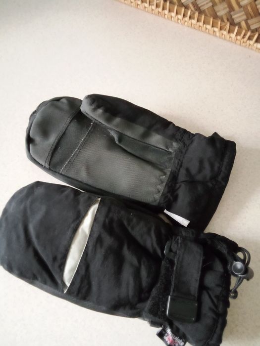 Шарф махеровый, рукавицы