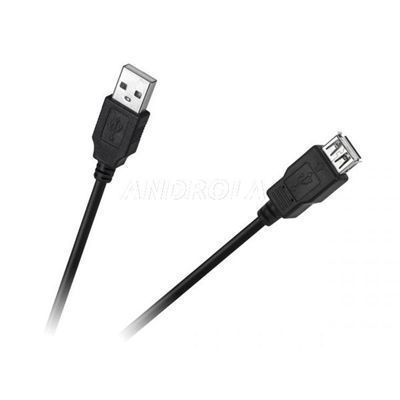 Kabel Przedłużacz Portu Usb Wtyk-Gniazdo 1.5M