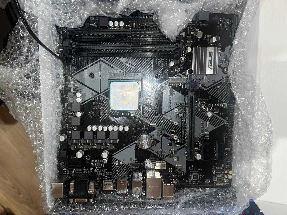 Ryzen 5 2600 + ASUS B450M-A + chłodzenie AMD