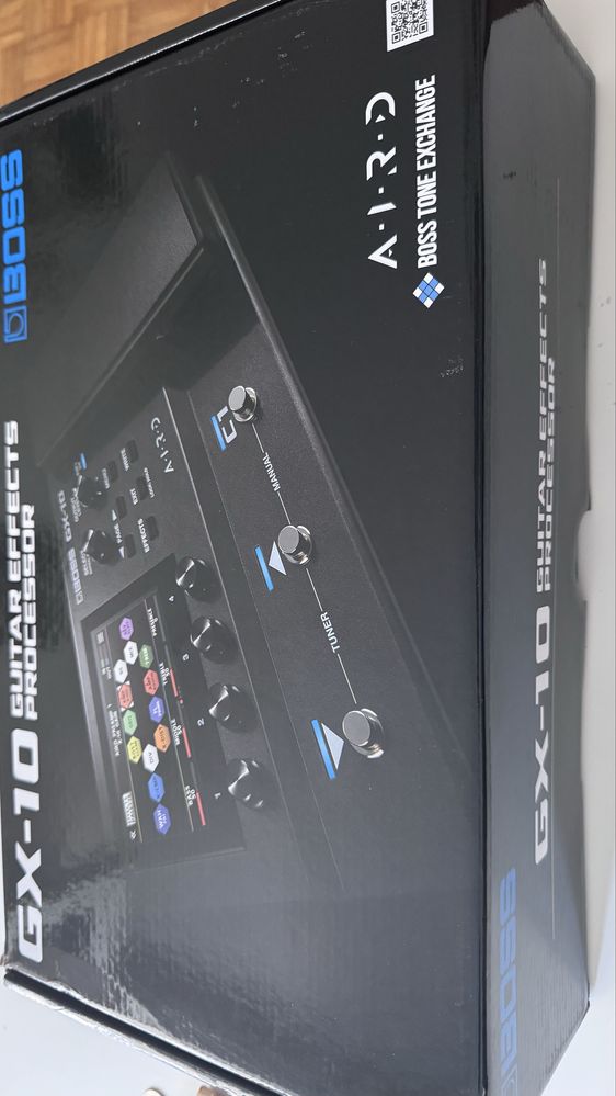 Efekt gitarowy Boss GX-10 + dodatki, na gwarancji