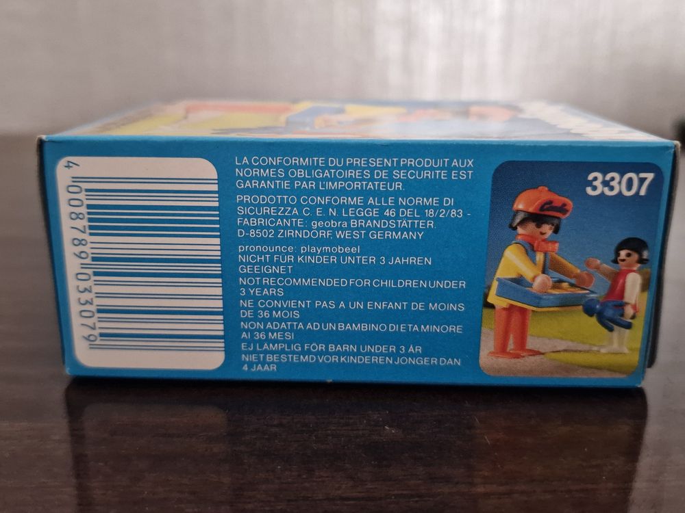 Zestaw Playmobil 3307 Candy Man UNIKAT