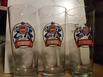 Pokale Żywiec z lat '90 zestaw 15sztuk