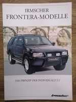 Prospekt Opel Frontera Irmscher