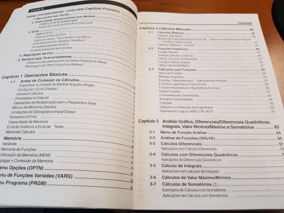 Calculadora Científica com gráficos e a cores, CASSIO CFX 9950G