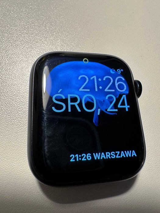 Apple Watch 8 45 mm GPS + Cellular Midnight Stan IDEALNY