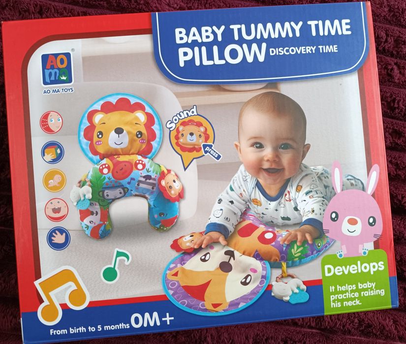 Килимок-подушка для немовлят 0+ НОВА