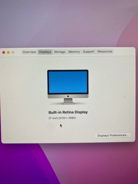 Продам Apple iMac (Retina 5K 27'-inch, late 2015)