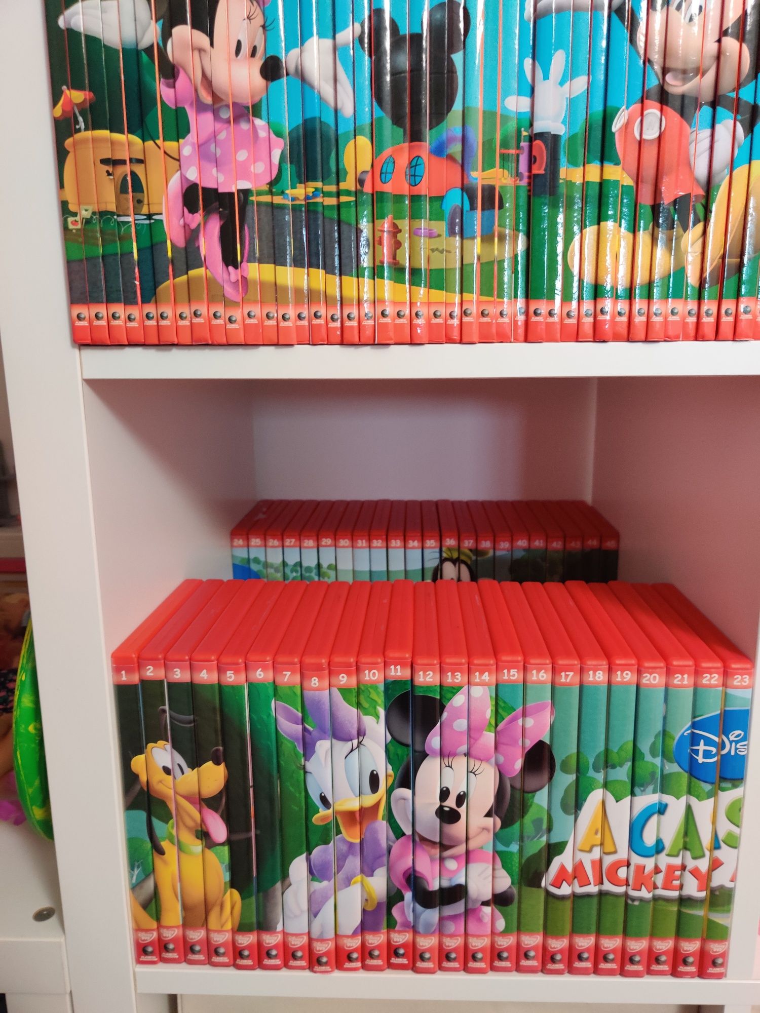 Livros e DVD's "A casa do Mickey Mouse"