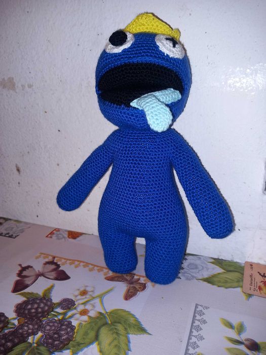 Roblox baboso blue amigurumi