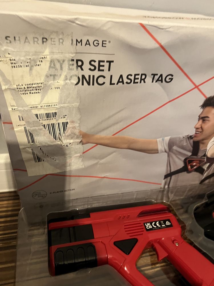 Laserowy paintball pistolety laser 2 sztuki