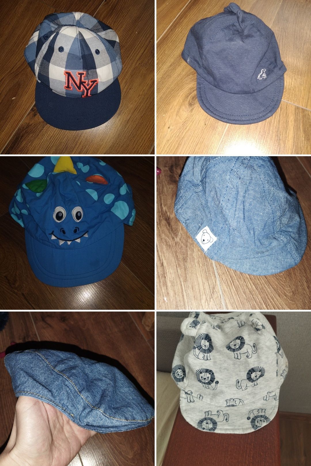 Шапочки кепки та рукавиці на різний вік для хлопчика