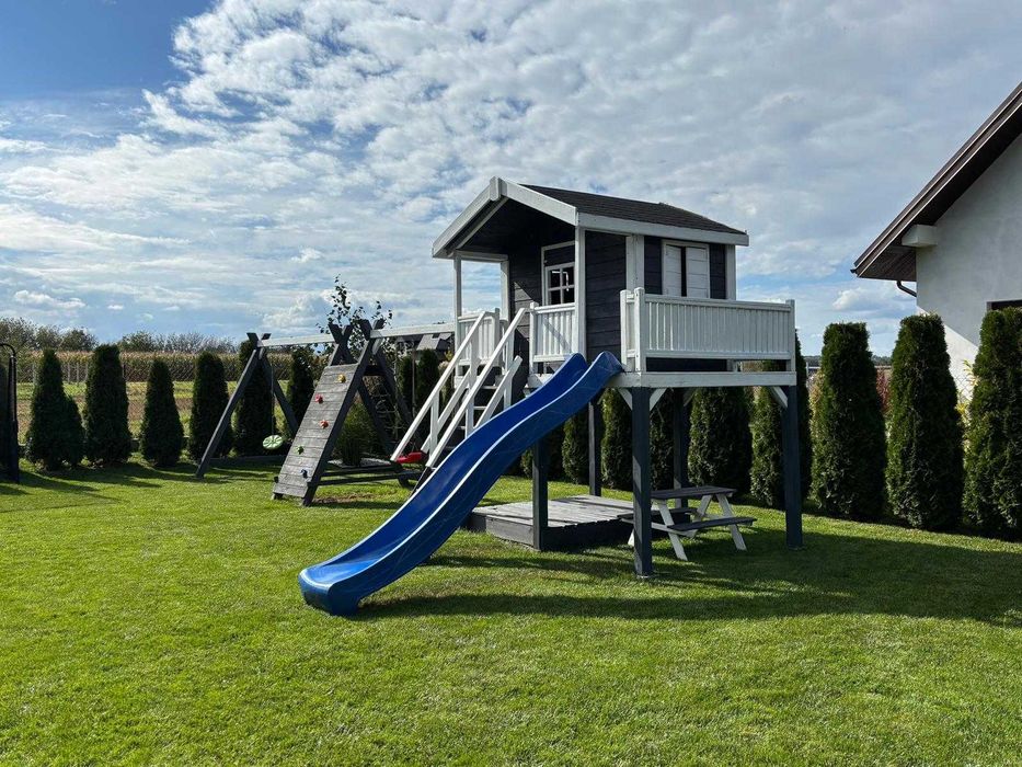 Domek drewniany dla dzieci