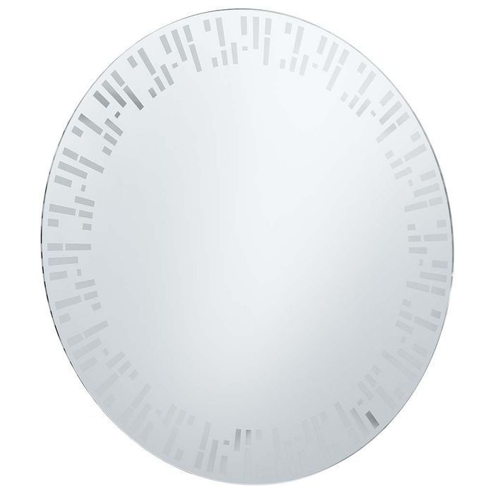 vidaXL Lustro łazienkowe z LED, 70 cm