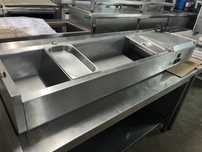Saladete base refrigeração de apoio para covetes
