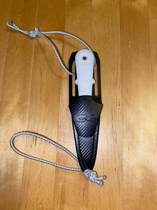 faca mergulho caça pesca submarina C4 Carbon