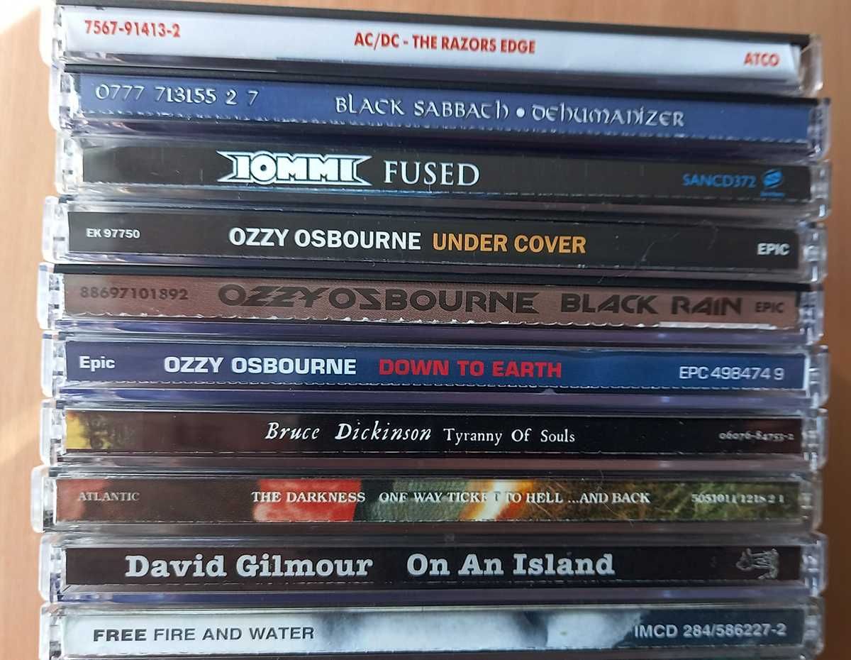 CD коллекция: Ozzy Osbourne, Iommi, Black Sabbath, Nazareth, Rammstein