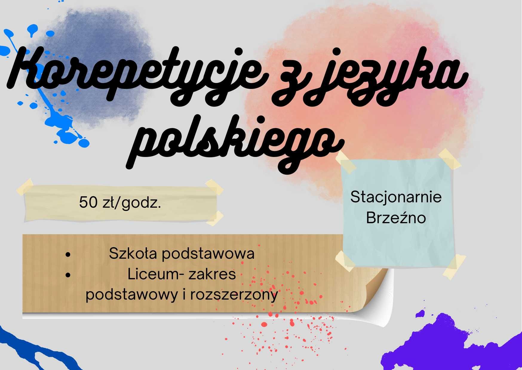 Korepetycje z języka polskiego