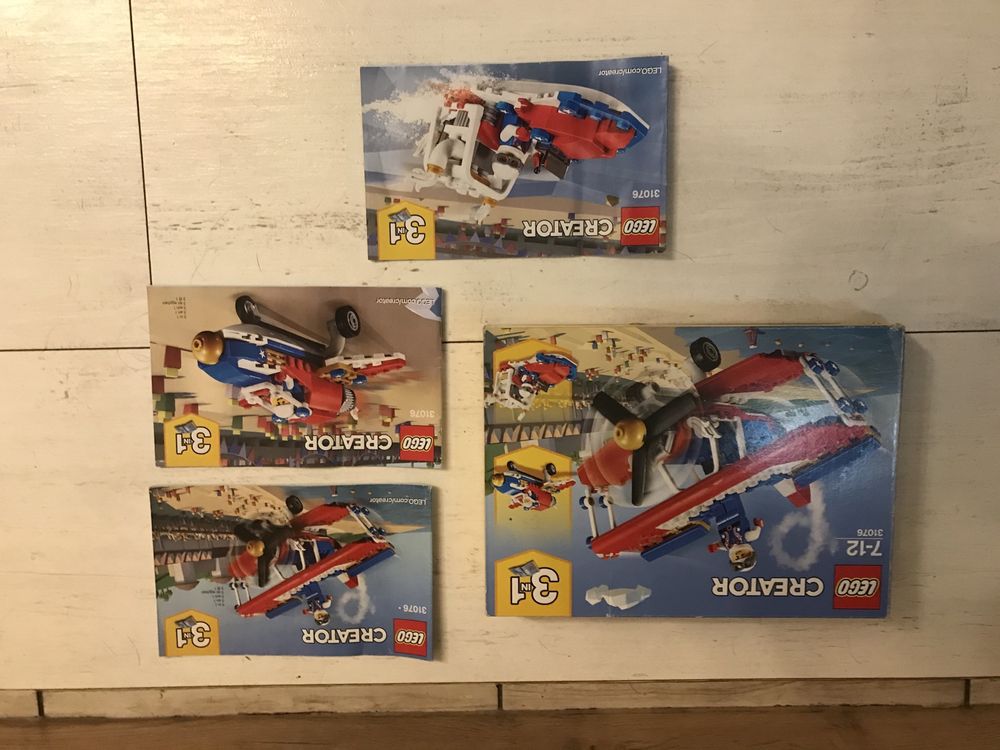 Lego 31076 pudełko i instrukcja