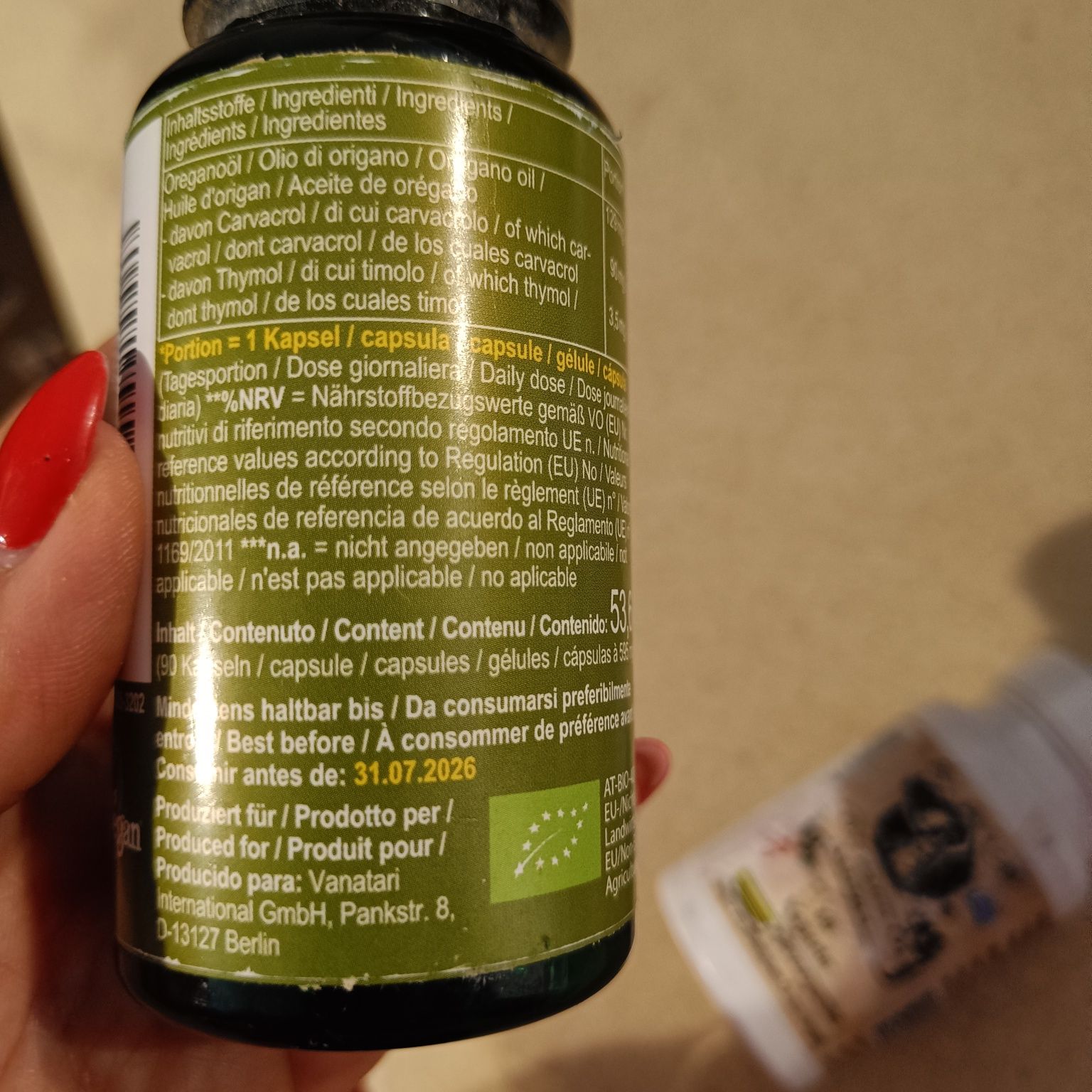 Kapsułki z oregano 60 i 90 sztuk