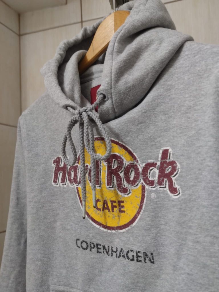 bluza hoodie kangurka S Hard Rock Cafe Copenhagen classic sport retro