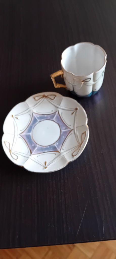Chávenas de café com lacinhos