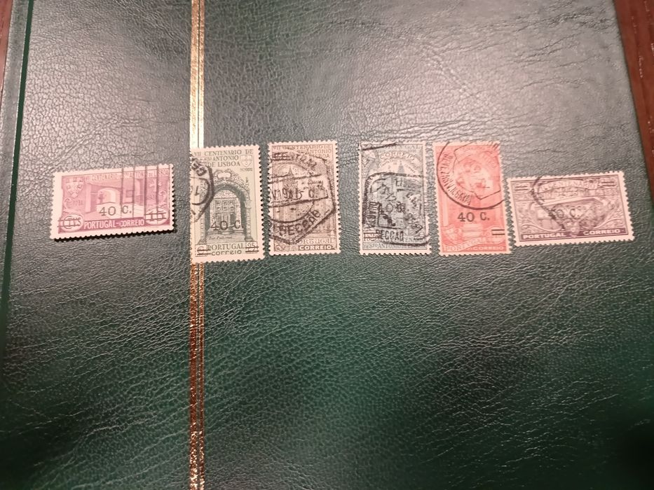 Selos usados Santo António com sobretaxa