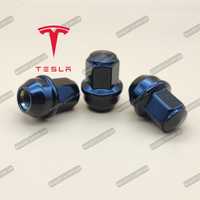 Черные гайки Тесла Гайка Tesla цельнолитая Model 3 Model S Model Y