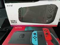 Nintendo Switch 1 V2 - zestaw + gwarancja do 07.2026