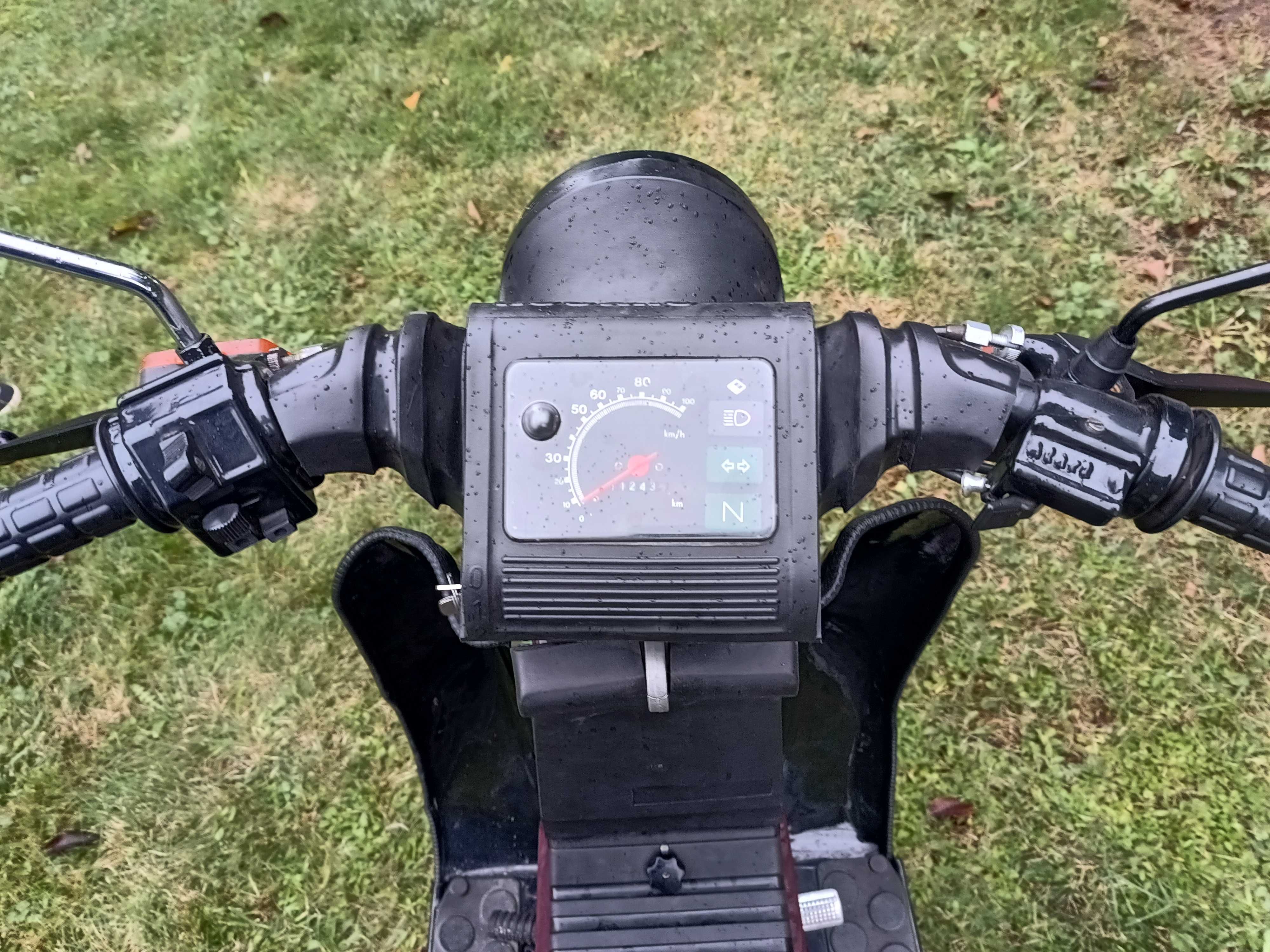 Simson SR50 Skuter Zarejestrowany biała tablica OC