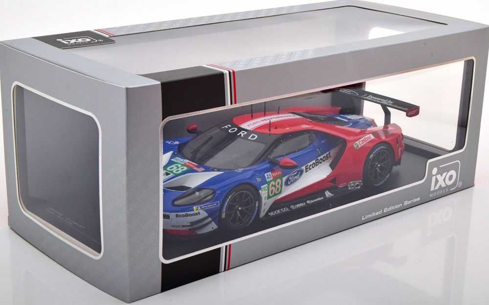 Model 1:18 Ixo Ford GT #68 24h LeMans 2019 Bourdais / Hand / Müller