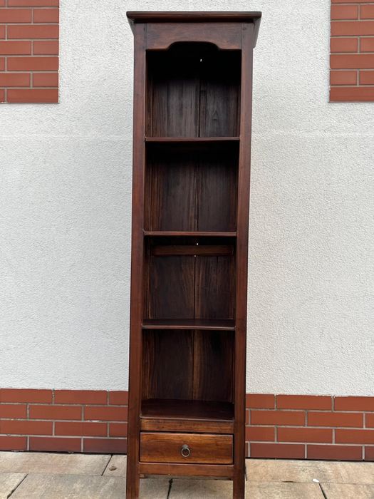 Kolonialny regał z palisandru indysjkiego