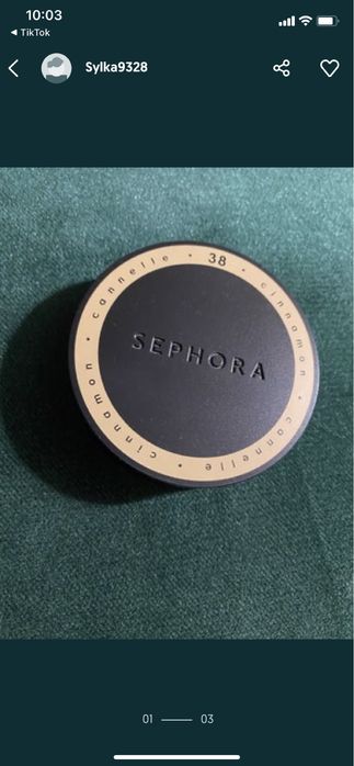 Trzy podkłady w kompakcie Sephora