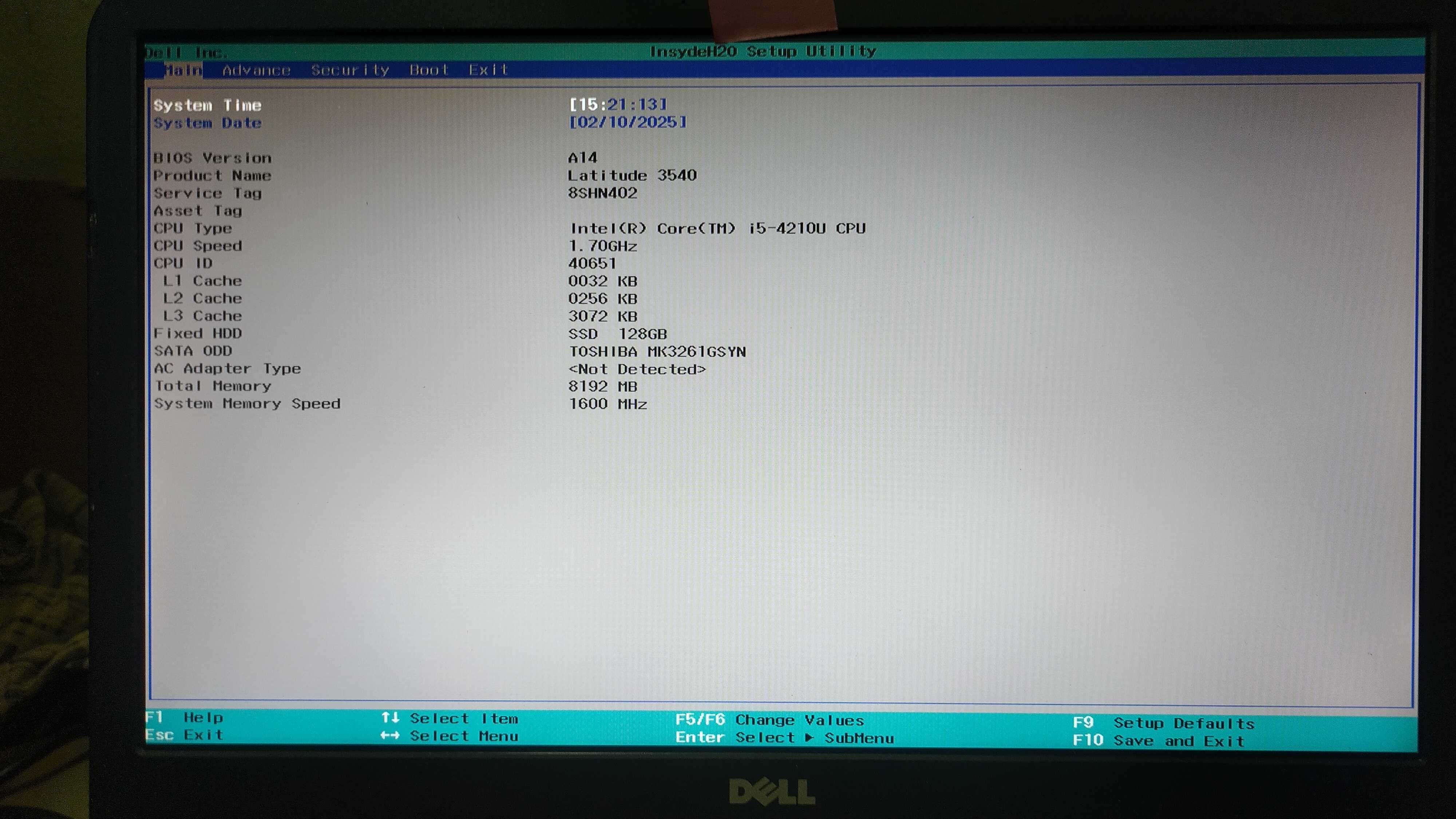 Dell Latitude e3540  /15.6"/ Intel Core i5-4210U / RAM-8Gb / SSD + HDD